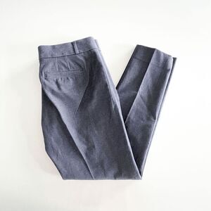 Banana Republic Womens Sloan Fit Trouser Ankle Pants Navy White Size 8